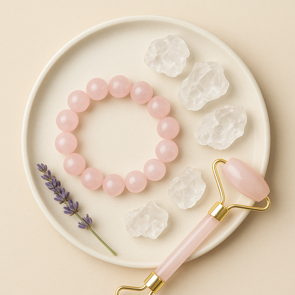 Heart Whisper – Rose Quartz Bracelet
