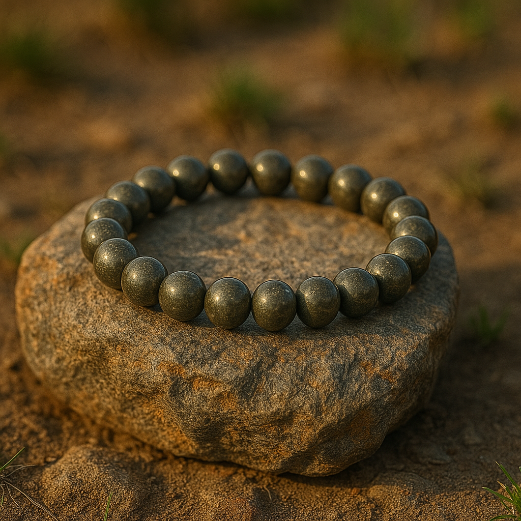 Gold Rush Vibes – Pyrite Protection Bracelet