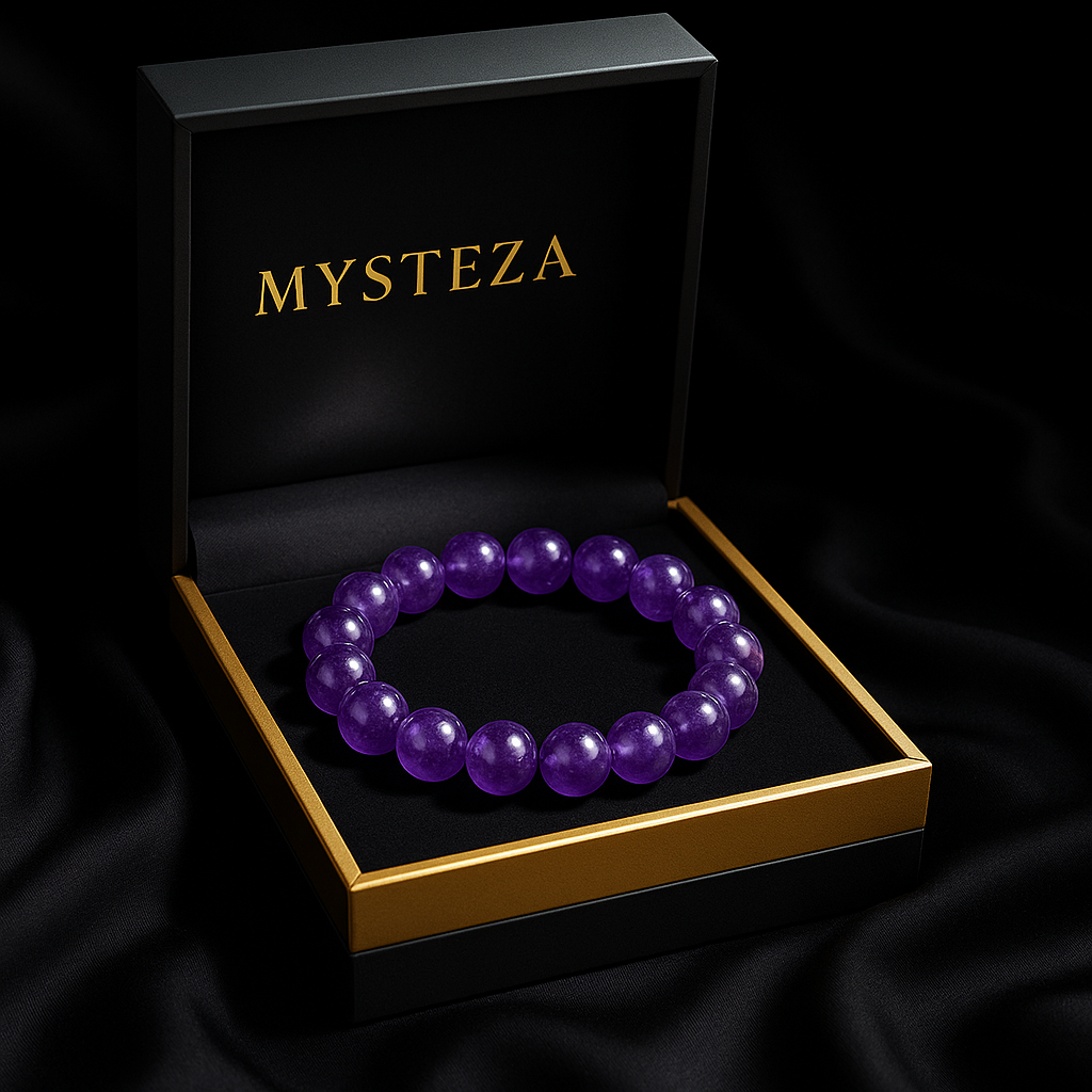 Celestial Crown – Amethyst Bracelet