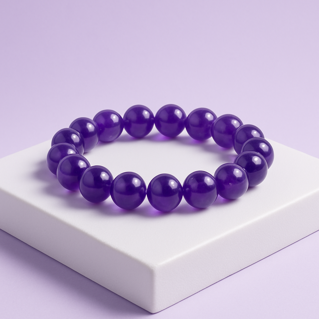 Celestial Crown – Amethyst Bracelet