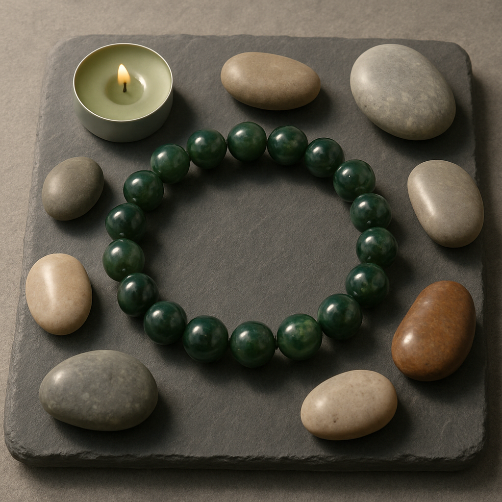 Emerald Ground – Moss Agate