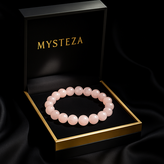 Heart Whisper – Rose Quartz Bracelet