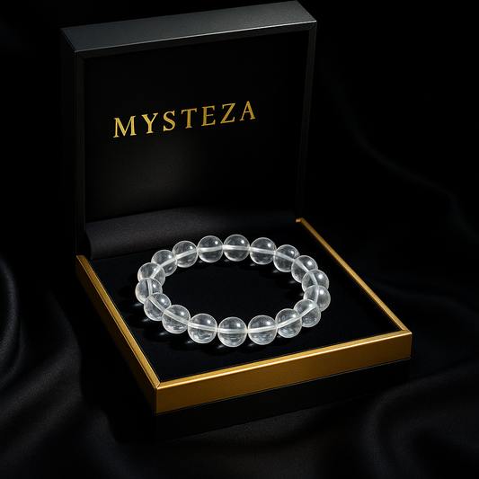 Aurora Veil – Clear Quartz Bracelet