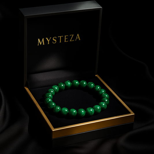 Spirit Vein – Malachite Bracelet
